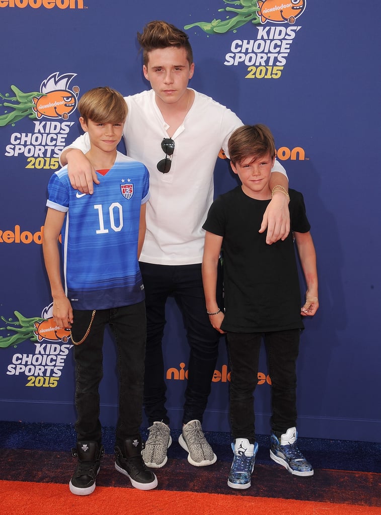 Beckham Boys at Kids' Choice Sports Awards Pictures