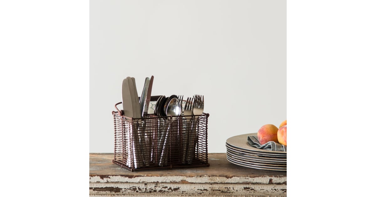 Utensil Caddy Magnolia Market Fall Decor POPSUGAR Home Photo 9