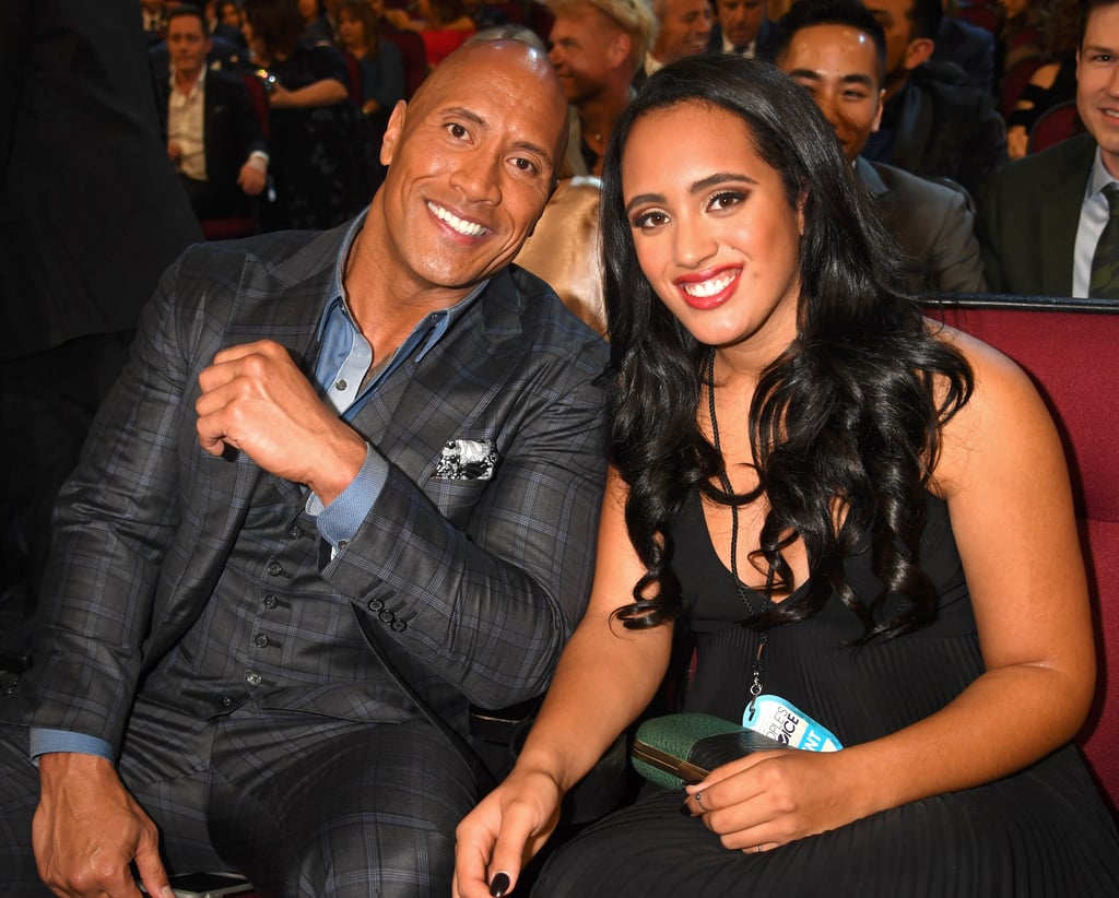 Dwayne Johnson And His Daughter Simone S Cutest Pictures Popsugar Celebrity Photo 26