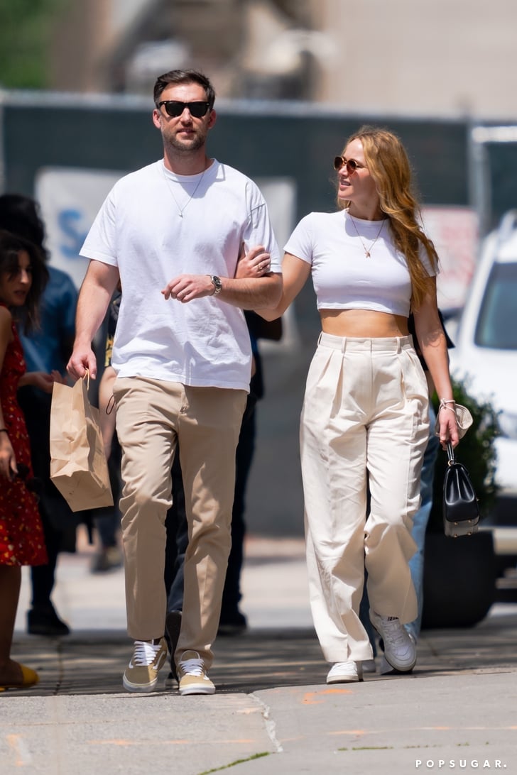 Jennifer Lawrence Crop Top Trousers Cooke Maroney Pictures 
