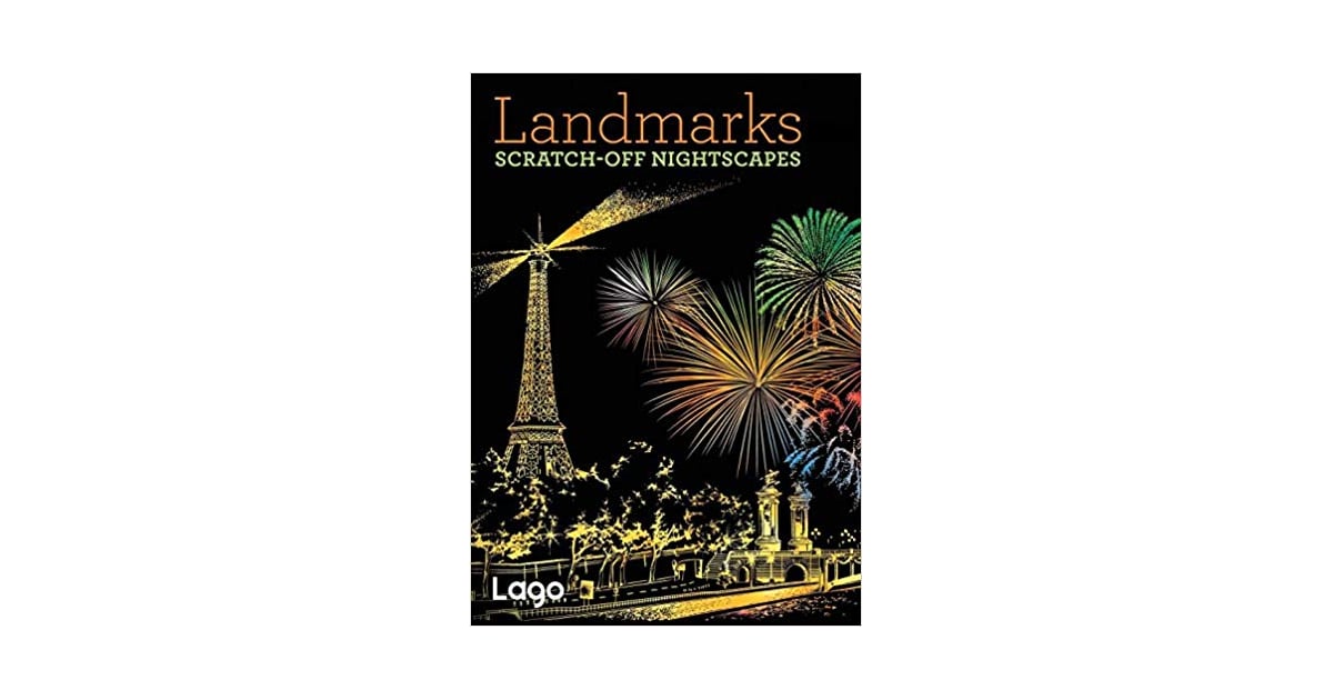 Landmarks Scratch-Off Nightscapes | Scratch-Off Art For Adults