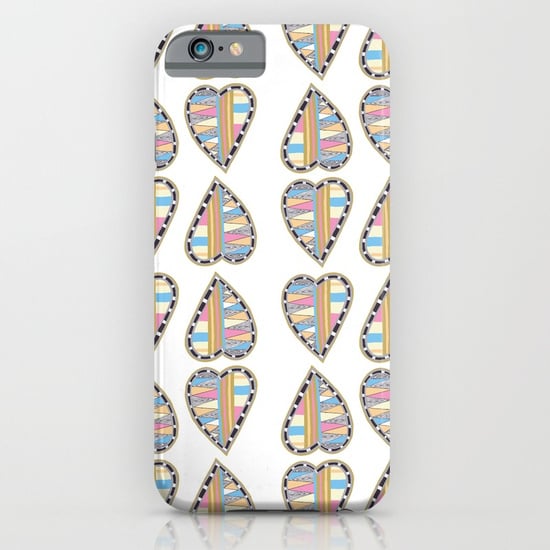 Heart mosaics case