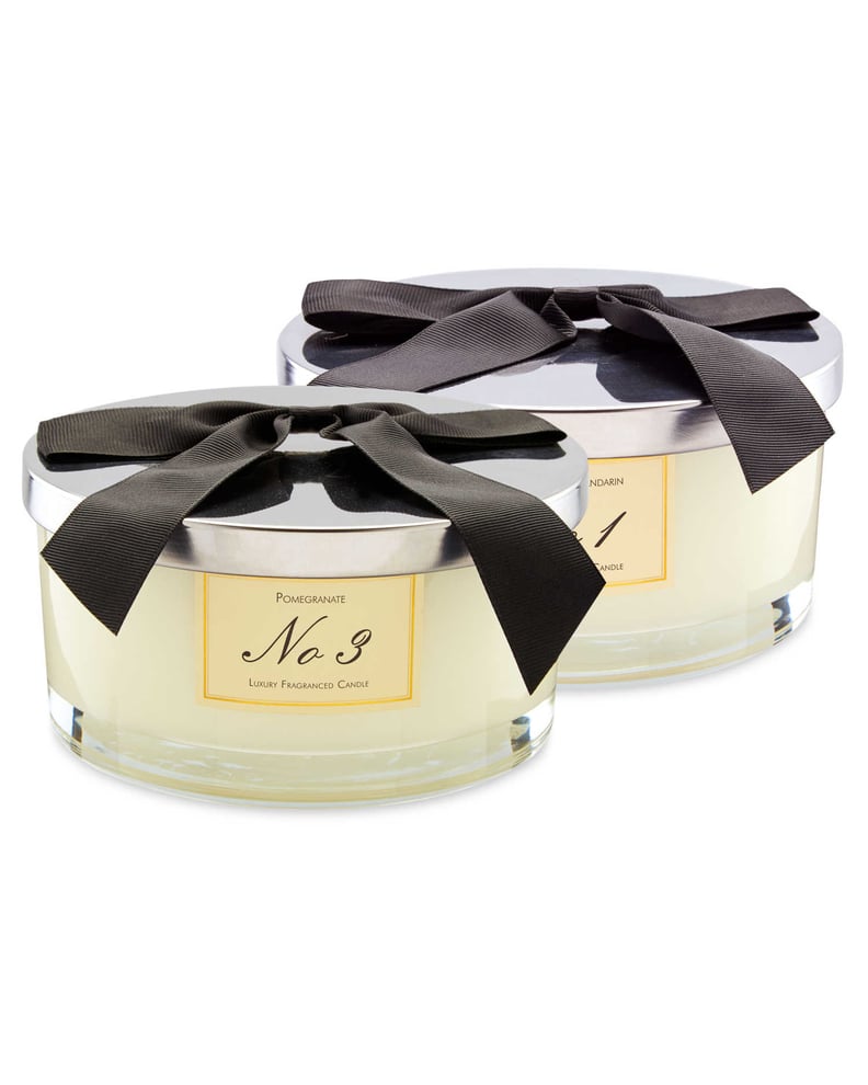 Aldi Lime and Pomegranate Candles 2 Pack