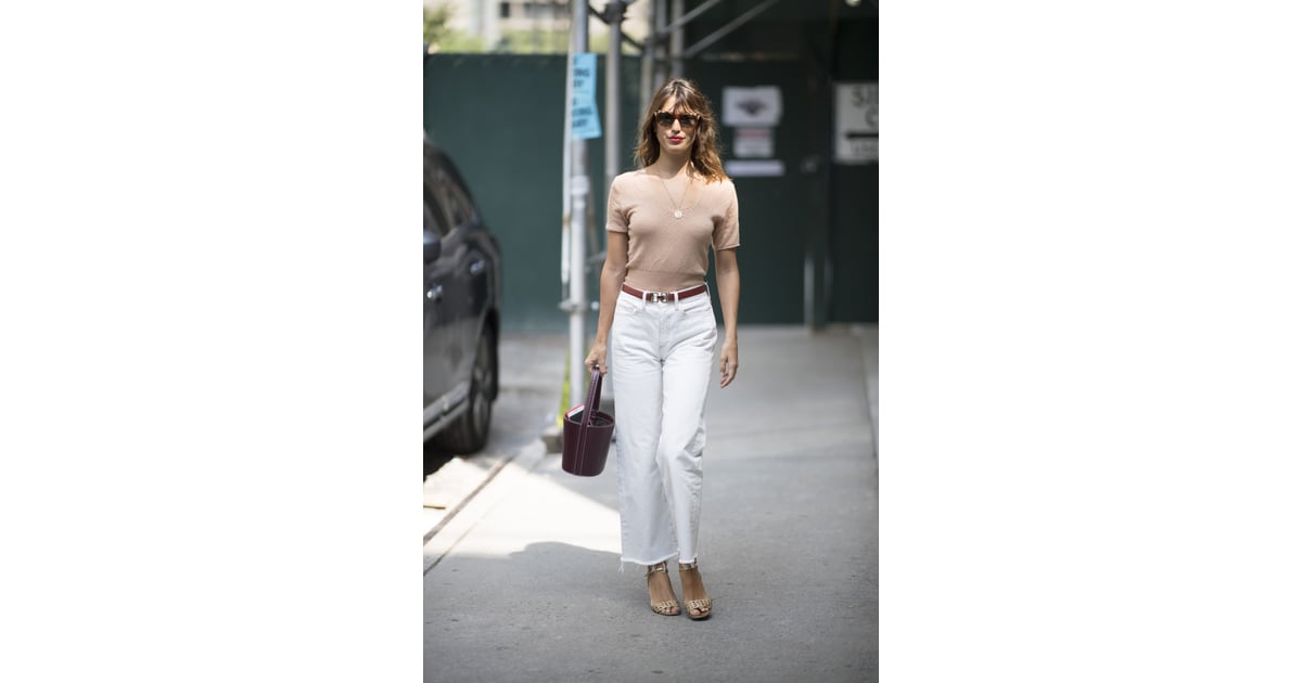 Remember You Can Never Go Wrong With Classic Neutrals Summer Outfits 2018 Popsugar Fashion 8734