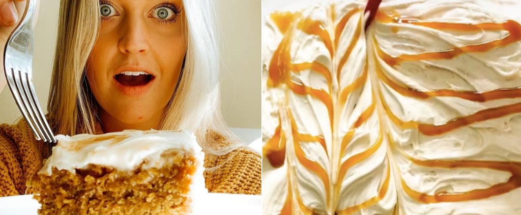Salted-Caramel Pumpkin Oatmeal Cake Recipe