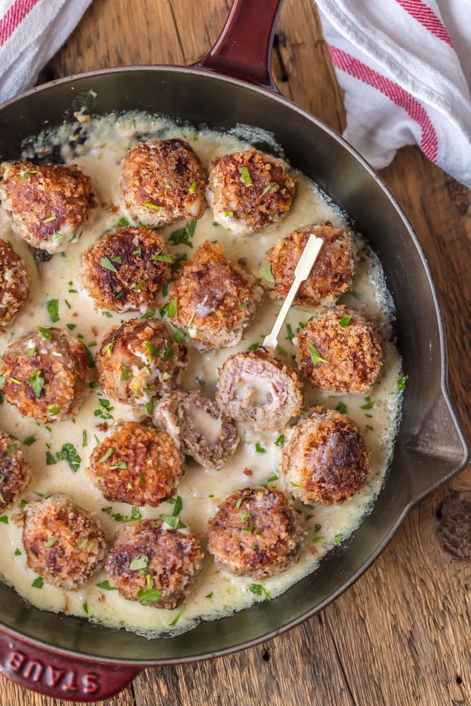 Chicken Cordon Bleu Meatballs