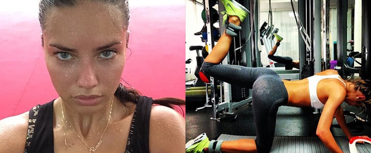 Victoria's Secret Angels Working Out