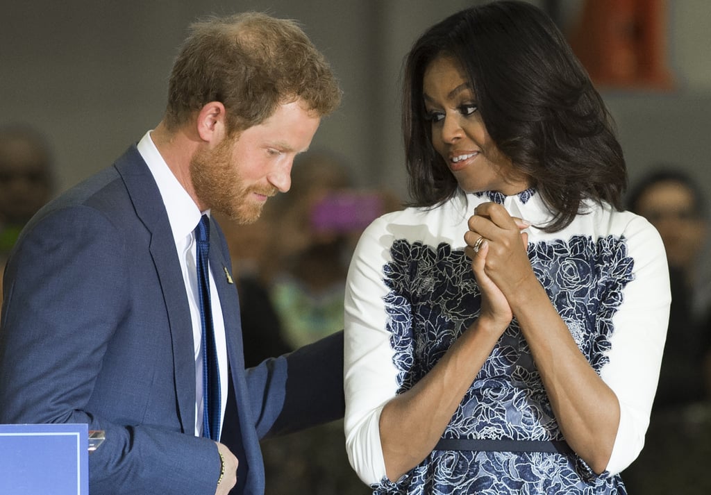 Prince Harry and Michelle Obama at Invictus Games Event 2015