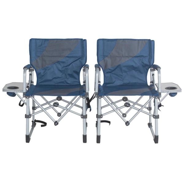 Sportsman Folding Camping Chairs With Side Table