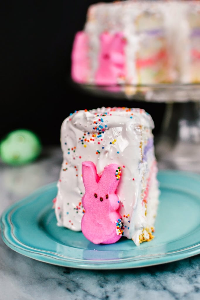 Angel Food Peeps Layer Cake