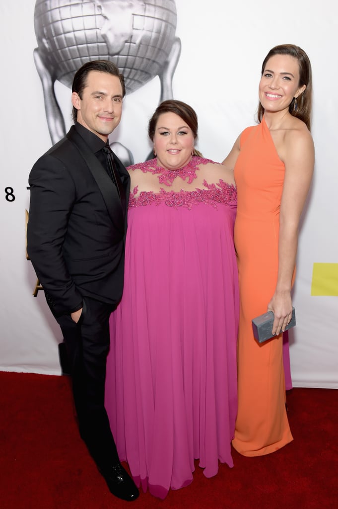 Pictured: Mandy Moore, Milo Ventimiglia, and Chrissy Metz