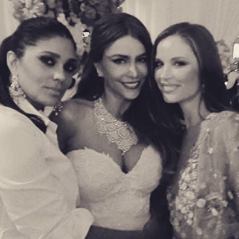 Rachel Roy and Georgina Chapman