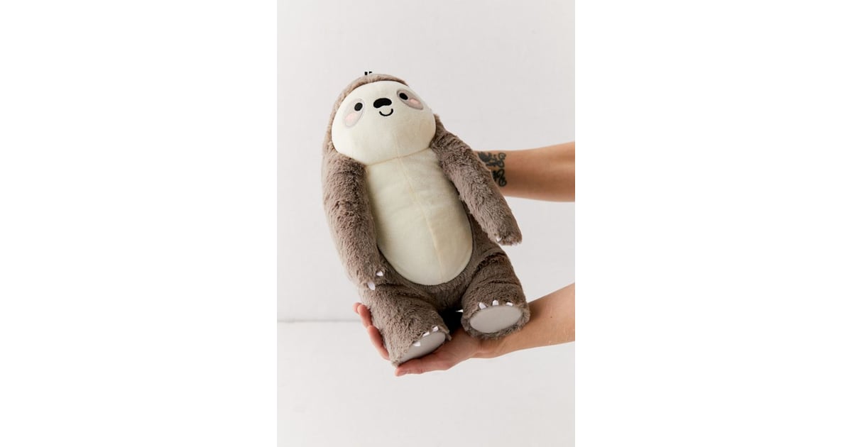 smoko toasty heatable plush sloth