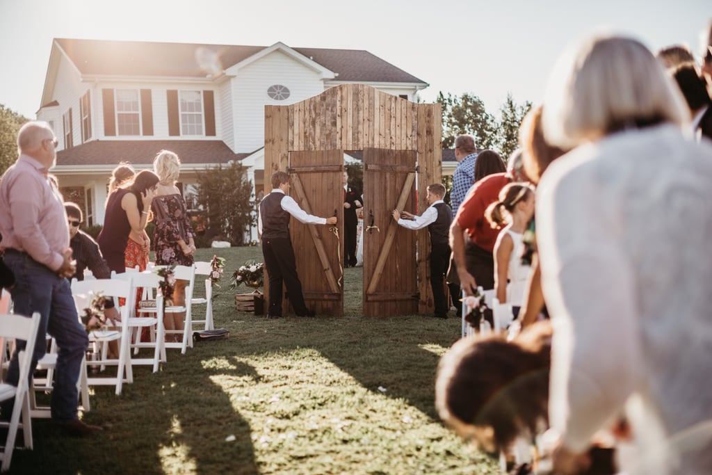 Backyard Harry Potter Wedding