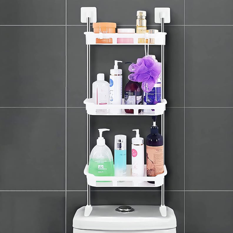 Over-the-Toilet Organizer: Qnlong Bathroom Organizer Over the Toilet Space Saver