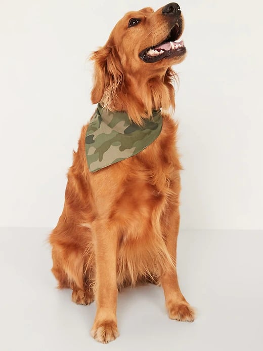 Old Navy Patterned Poplin Bandana for Pets — Camo