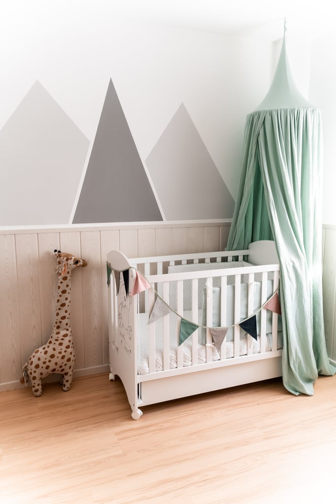 Baby Nursery Idea: Wall Decals in Muted Shades