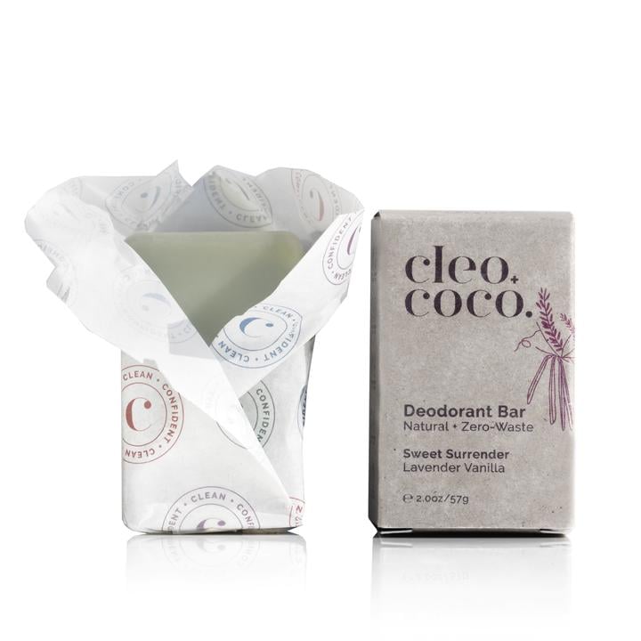 Cleo Coco Zero-Waste Deodorant Bar in Sweet Surrender