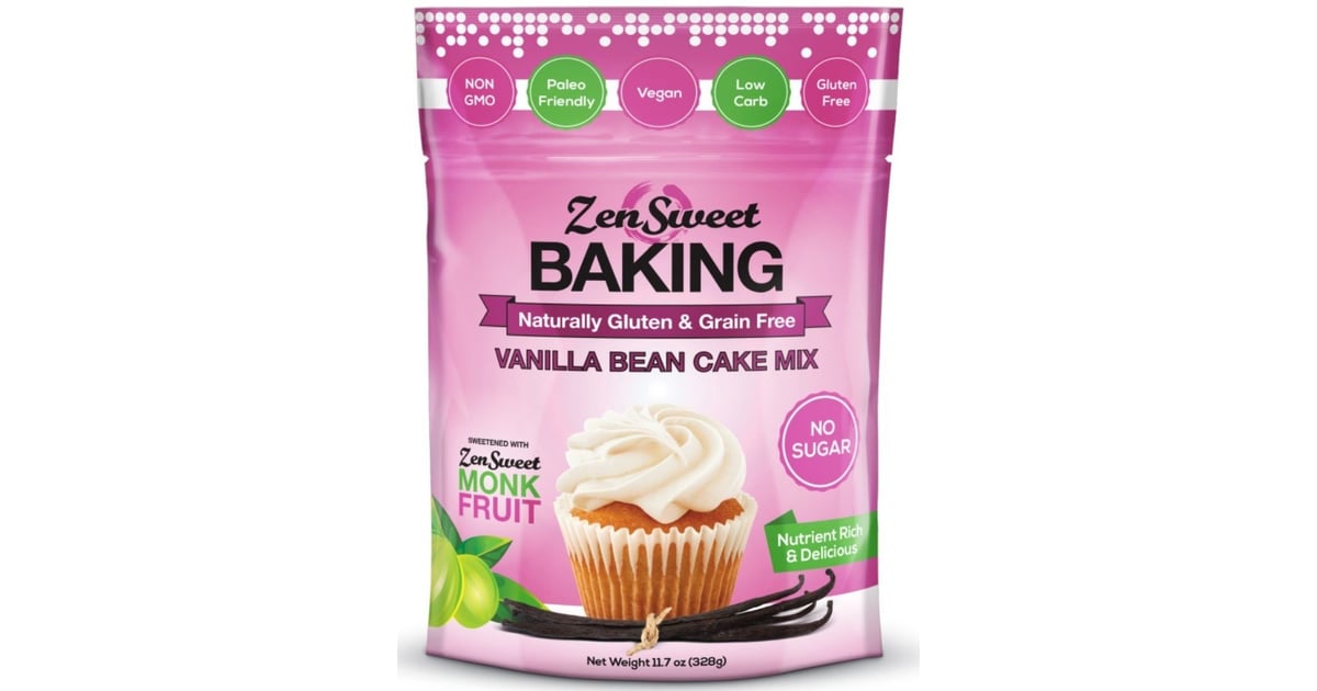 ZenSweet Baking Vanilla Bean Cake Mix Best LowCarb Cupcakes