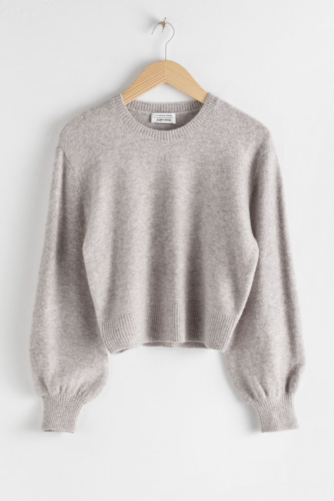 & Other Stories Cropped Sweater