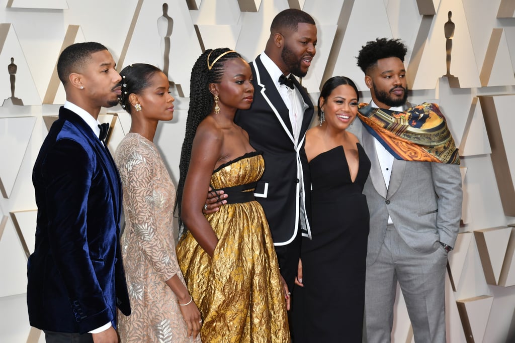 Michael B. Jordan and His Mom at the 2019 Oscars