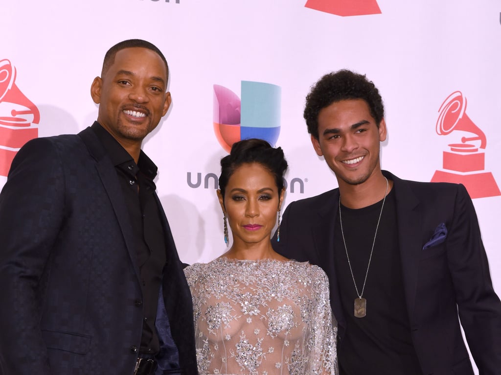 Will and Jada Pinkett Smith at the 2015 Latin Grammys