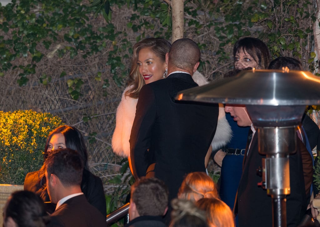 Jennifer Lopez Channels Old Hollywood at Globes Afterparty