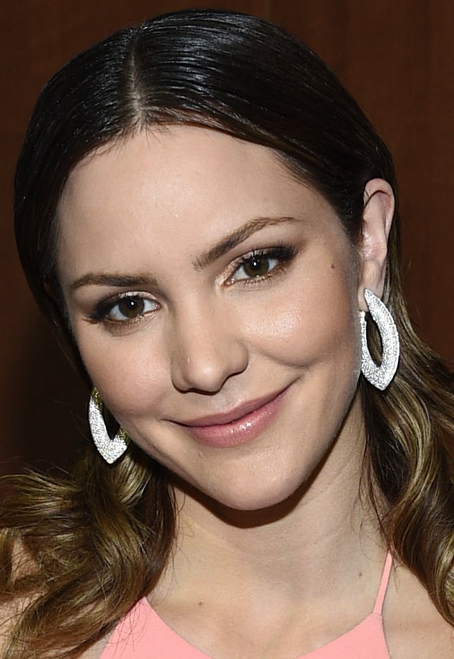 Katharine McPhee may have shown off a neckline complete with head-turning cutouts, but her Vernier hoop earrings were just as alluring.