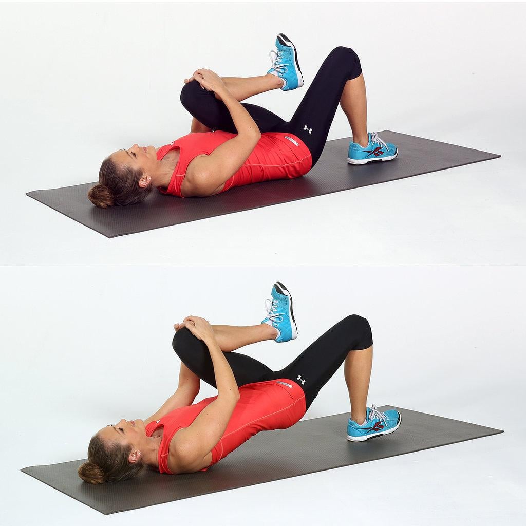 Single leg sales knee hug