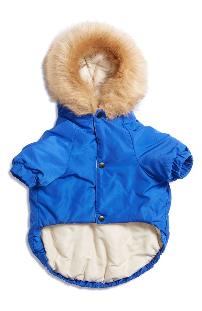 LoveThyBeast Colorblock Hooded Dog Parka