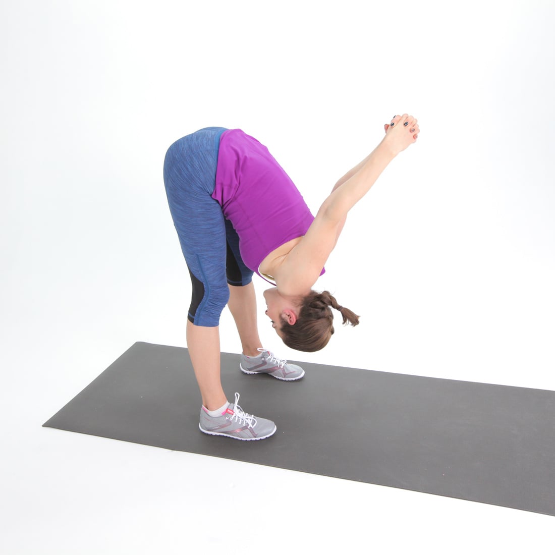 IT Band: Crossed-Legs Forward Bend, These 38 Leg, Hip, and Glute Stretches  (Plus 1 Video!) Will Open Up Your Entire Lower Body