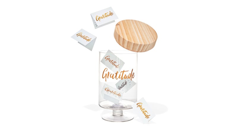 Gratitude Glass Jar