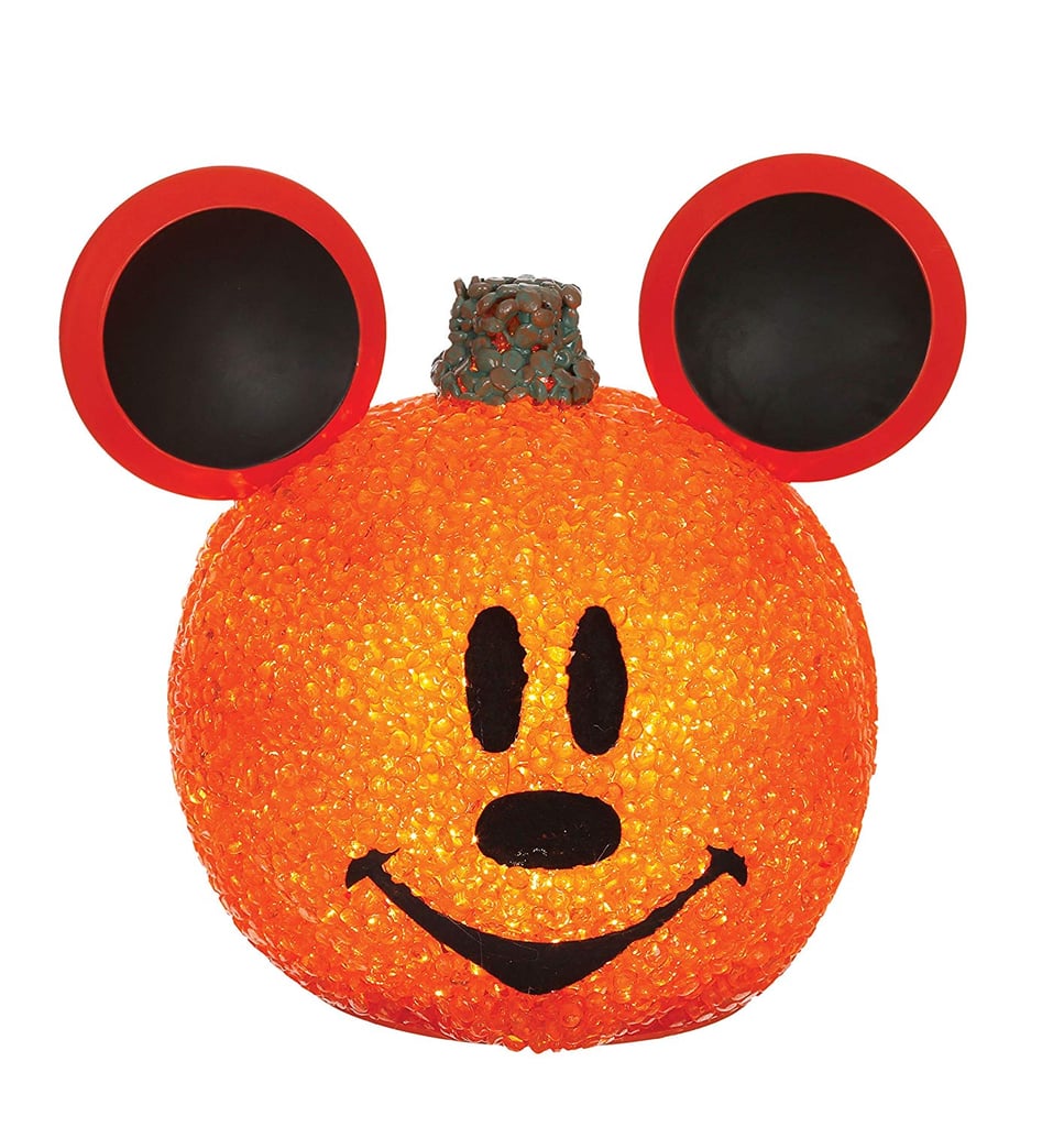 Disney Mickey Mouse Sparkling Pumpkin Disney Halloween Decorations