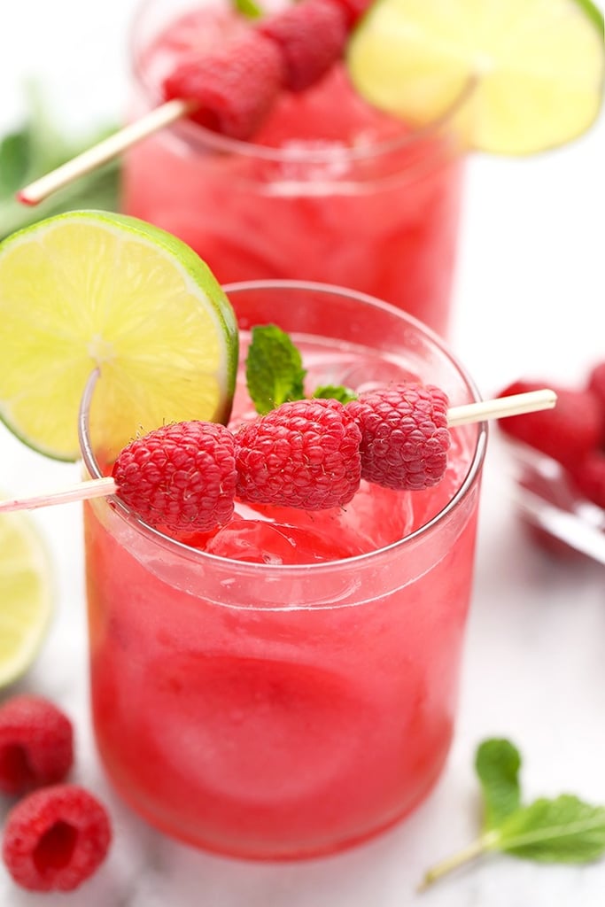 Ginger Raspberry Mojito