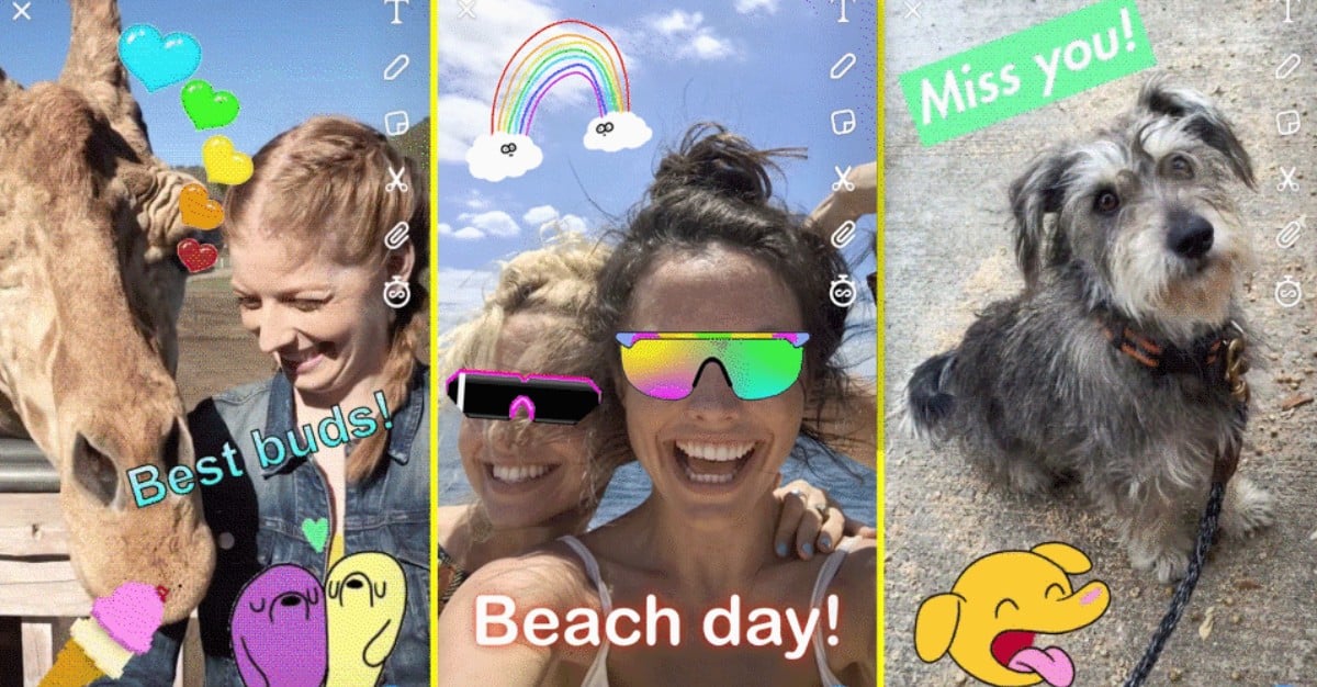 How to Use GIPHY Stickers in Snapchat | PS News