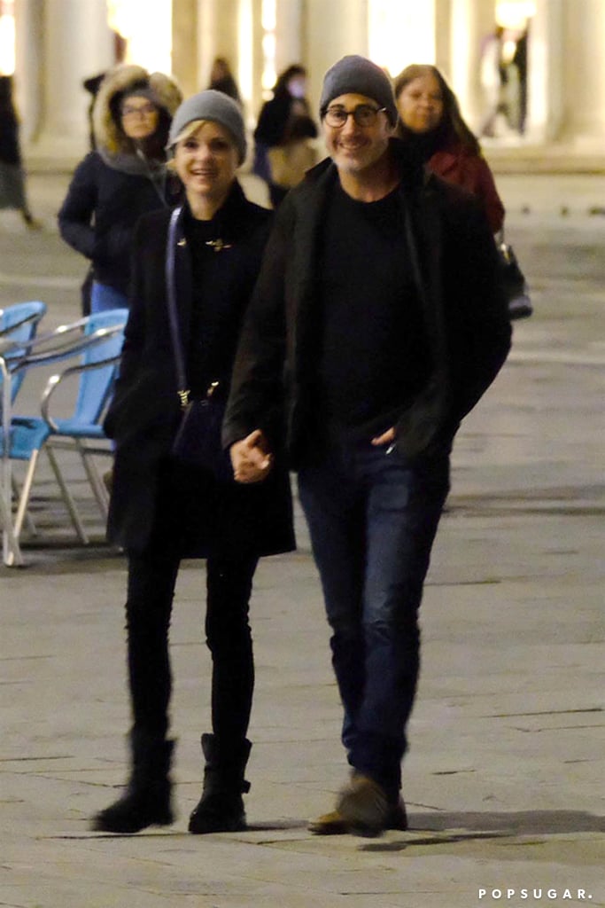 Anna Faris and Michael Barrett in Italy Pictures Nov. 2017