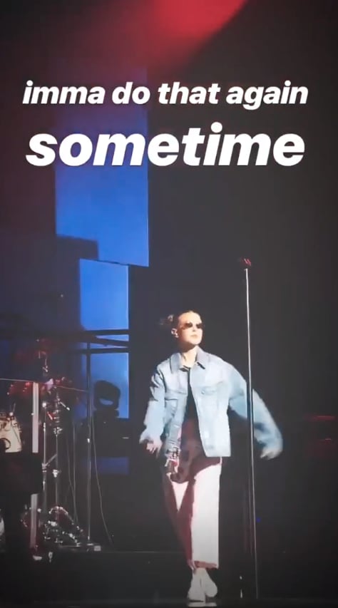 Millie Bobby Brown Singing on Stage With Maroon 5