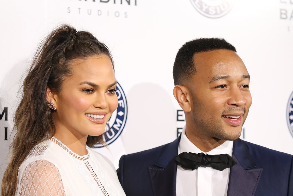 Chrissy Teigen and John Legend at Art of Elysium Gala 2017
