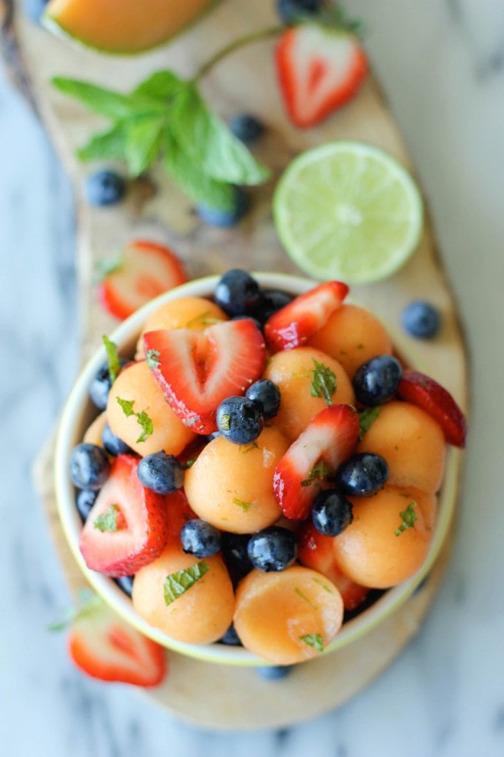 Berry Cantaloupe Fruit Salad