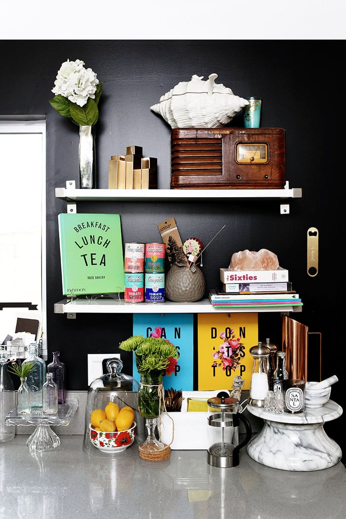 Modern Bohemian Home With Black and White Decor