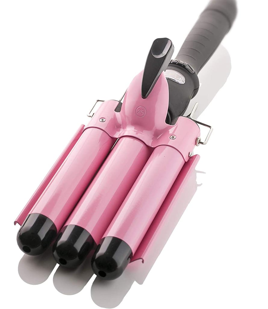 Alure Three Barrel Curling Iron Wand With LCD Temperature Display