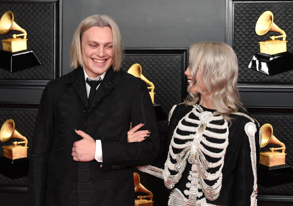 Phoebe Bridgers Wears Thom Browne Skeleton Dress to Grammys