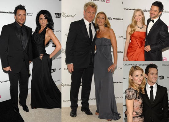 Photos of Elton John's Oscars Party Featuring Jordan, Peter Andre, Gordon Ramsay, Victoria Beckham, Claire Danes, Hugh Dancy