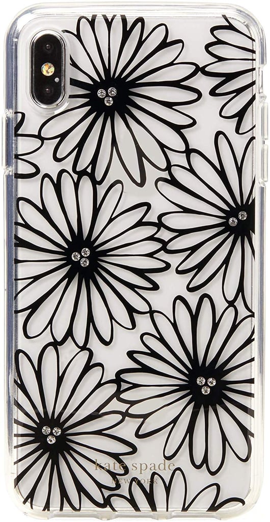 Kate Spade New York Daisy Clear Black iPhone X/XS Case