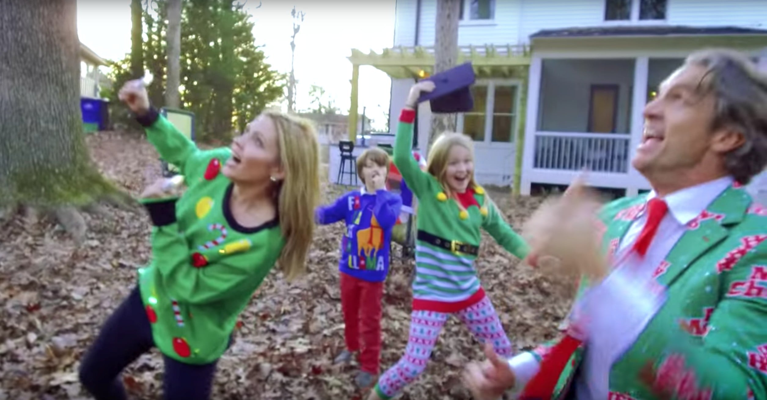 Holderness Family Christmas Video 2016 POPSUGAR Family