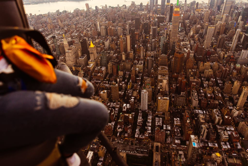 A Helicopter Tour Across the City