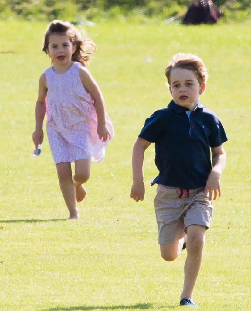 Princess Charlotte and Prince George