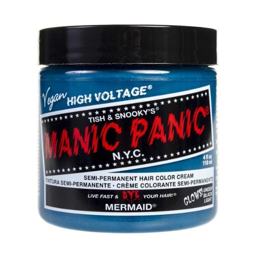 Manic Panic Classic Formula Semi Permanent Hair Color Cream in Mermaid