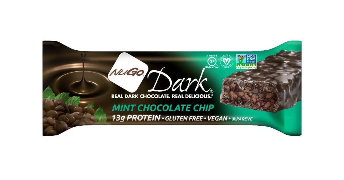 NuGo Dark Mint Chocolate Chip Bars Best Snacks For Weight Loss 2019 POPSUGAR Fitness Photo 24