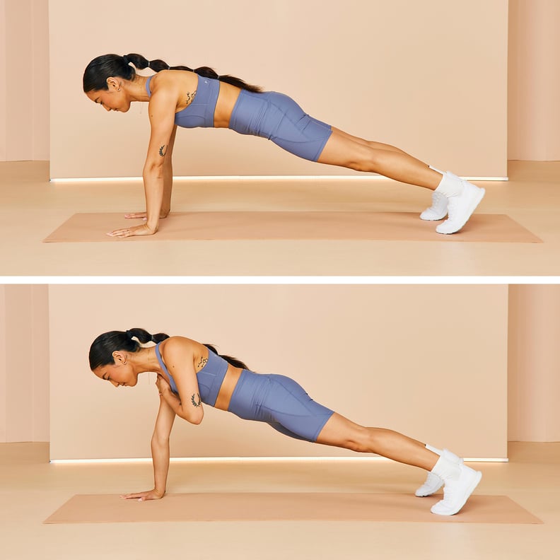 Plank Variation: Plank Shoulder Taps